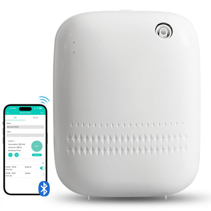 XunliAero Waterless Essential Oil Diffuser — 2000 Sqft Coverage, Wall & Desktop, 400ml, Smart App