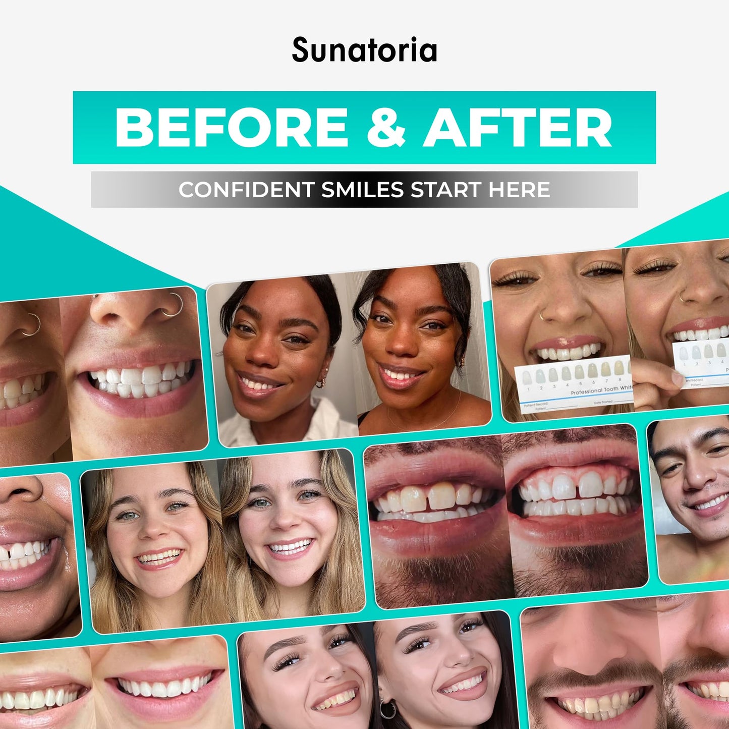Teeth Whitening Powder with Nano-Hydroxyapatite – Fluoride-Free Mint (2 oz)