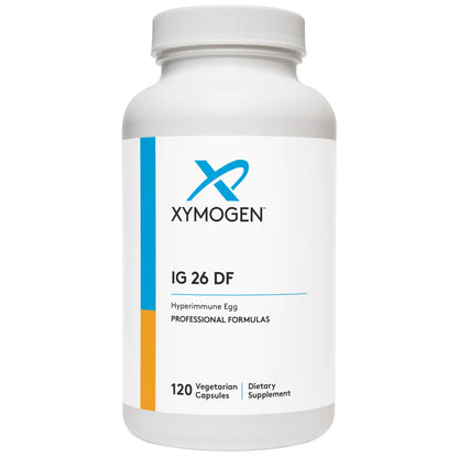 XYMOGEN IG 26 | IgY Max Immune Support – Dairy-Free Colostrum Alternative (120 Capsules)
