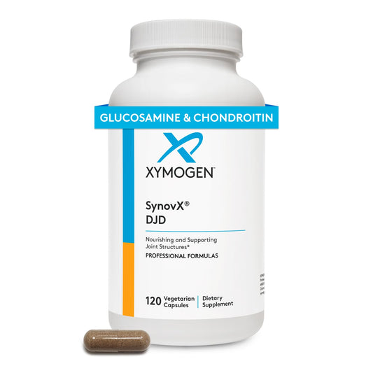 XYMOGEN SynovX DJD – Supports Healthy Joints with MSM, Green-Lipped Mussel (120 Capsules) BritishVita | Premium UK Vitamins & Wellness Supplements