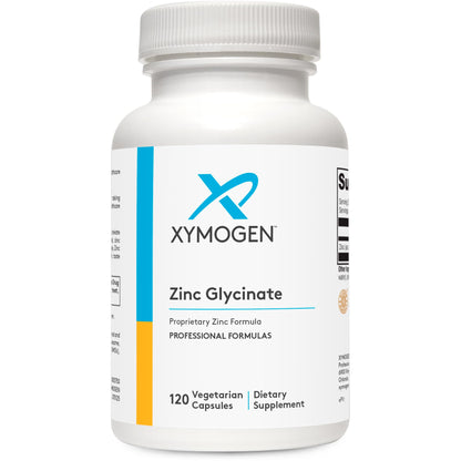 XYMOGEN Chelated Zinc Glycinate 20mg | Immune & Reproductive Support