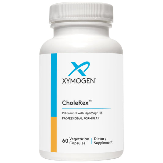 XYMOGEN CholeRex Policosanol 10mg – Maintain Lipids & Blood Flow (60 Caps) BritishVita | Premium UK Vitamins & Wellness Supplements