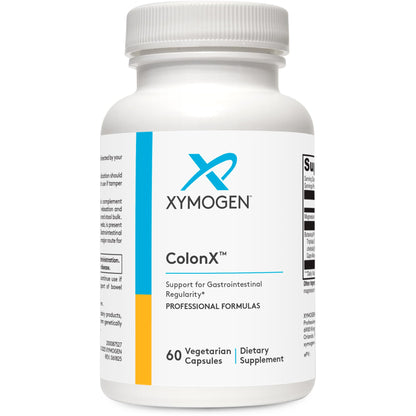 XYMOGEN ColonX Triphala Supplement for GI Motility, Digestion & Elimination | 60 Capsules