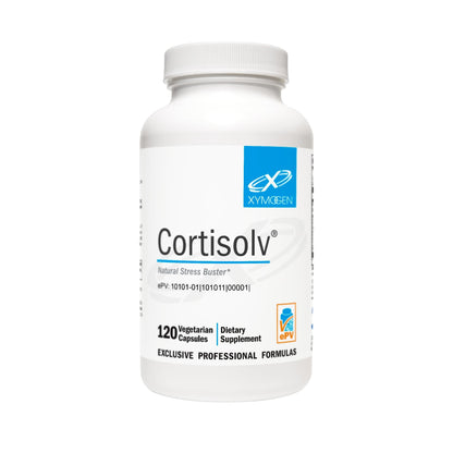 XYMOGEN Cortisolv Cortisol Support with Ashwagandha & L-Theanine – Energy, Relaxation & Clarity (120 Capsules)