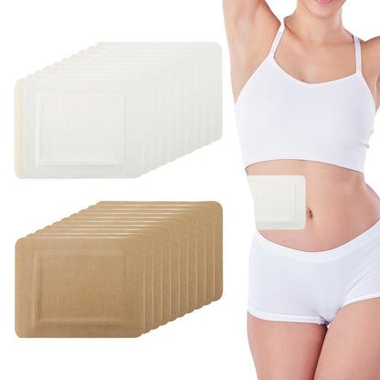 20Pcs Disposable Castor Oil Packs for Stomach – Self-Adhesive Belly Wrap