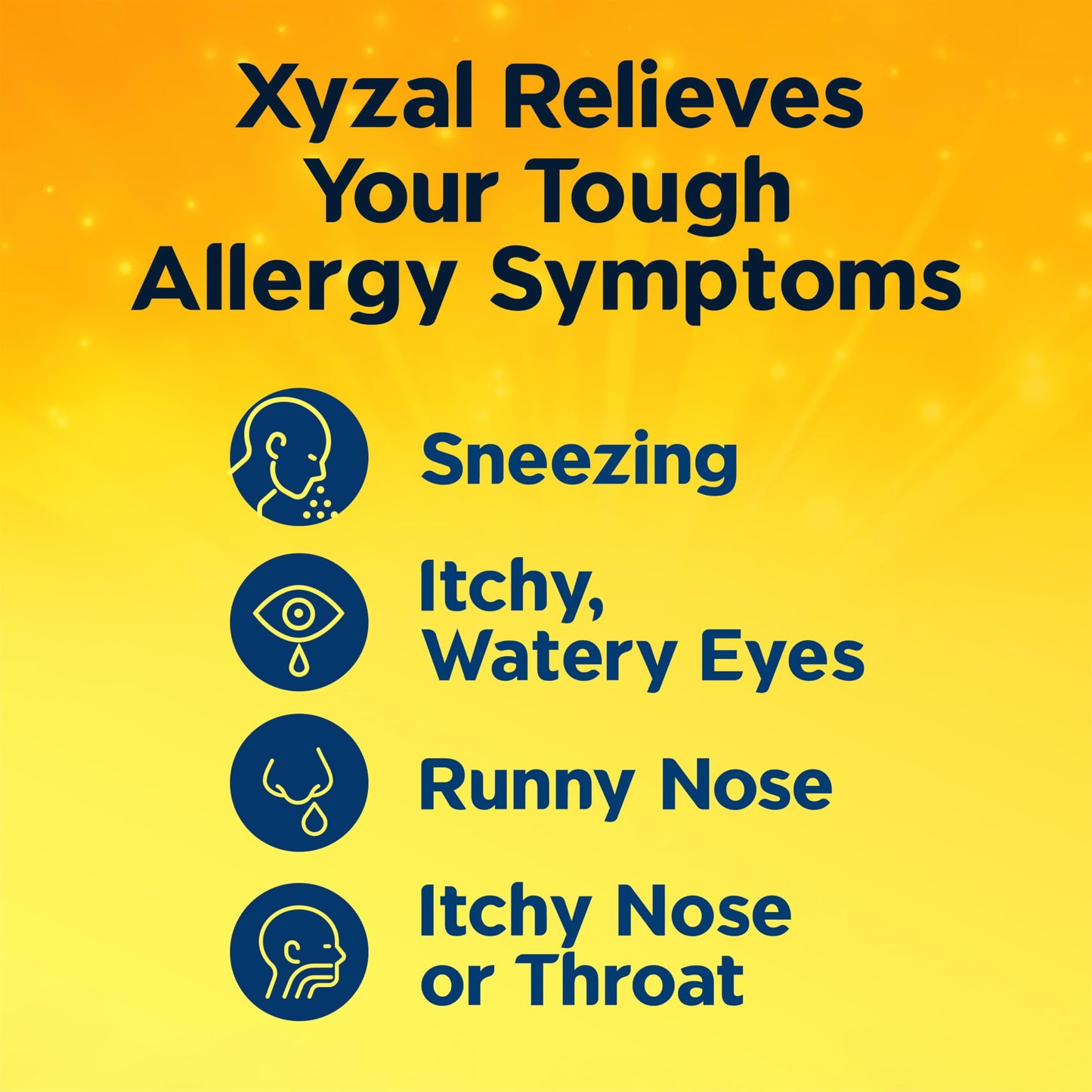 Xyzal 24 Hour Allergy Relief Medicine — Original Prescription Strength Antihistamine, 5 mg, 55 Count