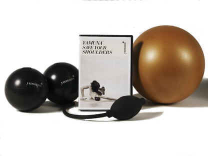 Yamuna Shoulder Pain Relief Kit – Portable Shoulder Massager for Release & Alignment