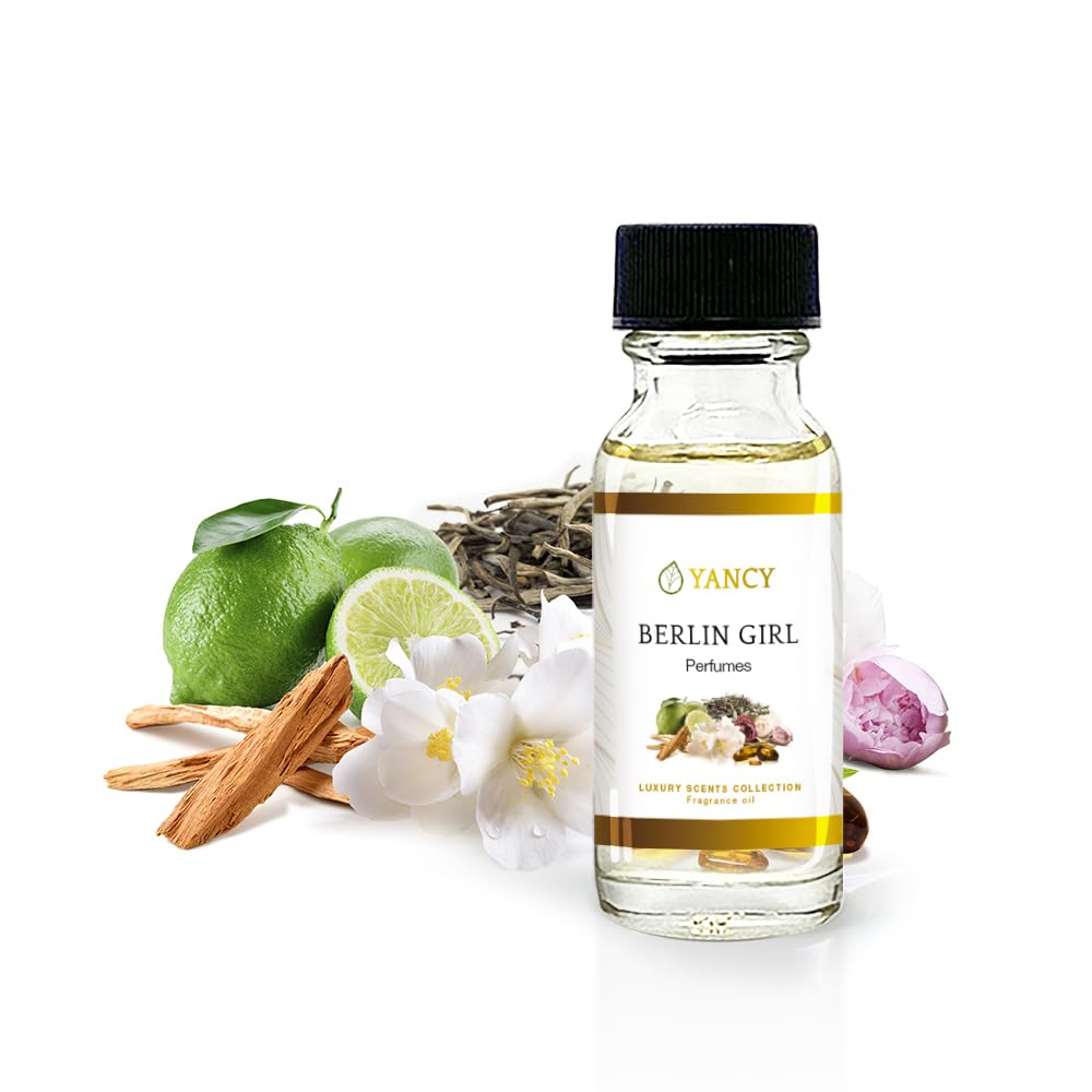 YANCY Berlin Girl Fragrance Oil (1/2 oz) – Bold Floral for Diffusers & Lamps