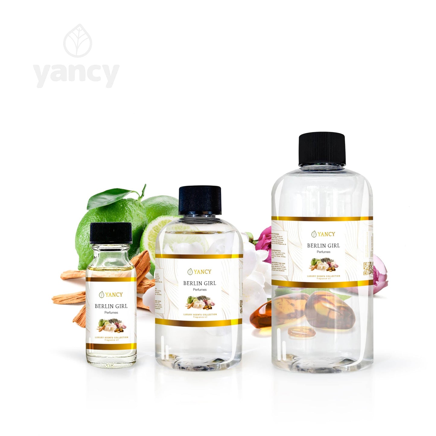 YANCY Berlin Girl Luxury Fragrance Oil (8 oz) – Bold Floral for Diffusers & Lamps
