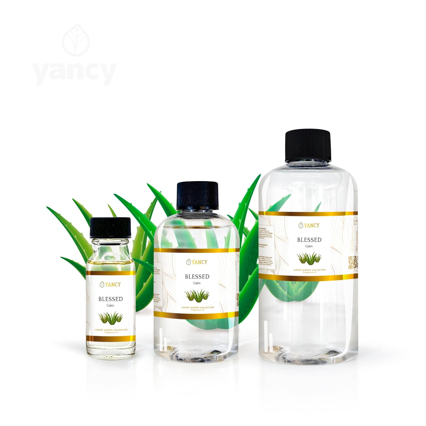 YANCY Blessed Luxury Fragrance Oil 8 oz – Soft Spiritual Scent for Diffusers, Oil Burners & Aroma Lamps