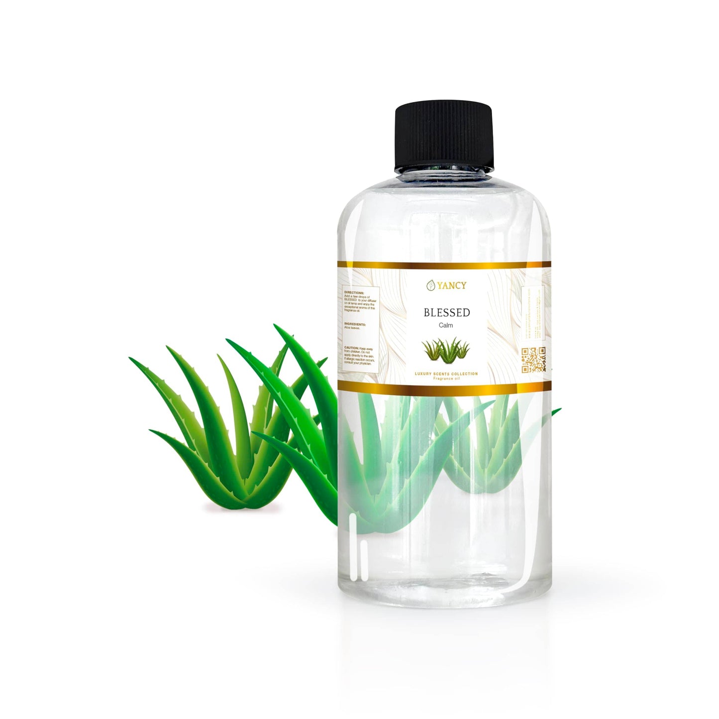 YANCY Blessed Luxury Fragrance Oil 8 oz – Soft Spiritual Scent for Diffusers, Oil Burners & Aroma Lamps