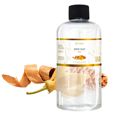 YANCY New Day Luxury Fragrance Oil (8 oz) – Uplifting Citrus & Floral
