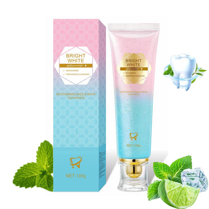 Niacinamide Whitening Toothpaste – Enamel Protection & Stain Removal (Mint) | 1 Pack | YanxiananYagao