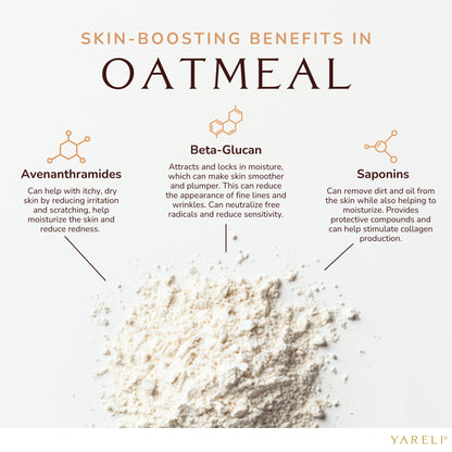 YARELI Colloidal Oatmeal Bath Powder 2lb – All Ages Skin Comfort