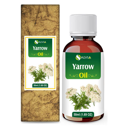 Yarrow Essential Oil – Pure & Undiluted (Achillea millefolium), 50 ml