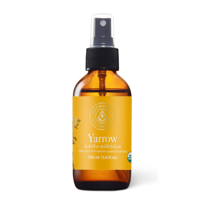 Aromatics International Yarrow Hydrosol 100ml | Herbal Aromatic Mist for Everyday Use