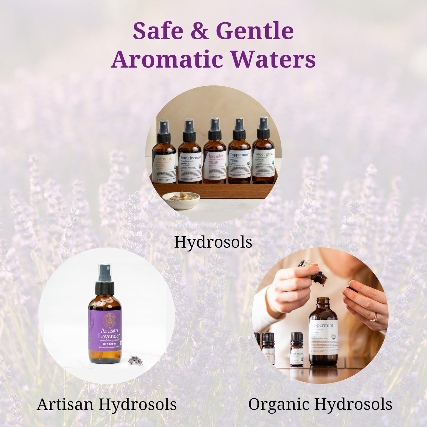 Aromatics International Yarrow Hydrosol 100ml | Herbal Aromatic Mist for Everyday Use