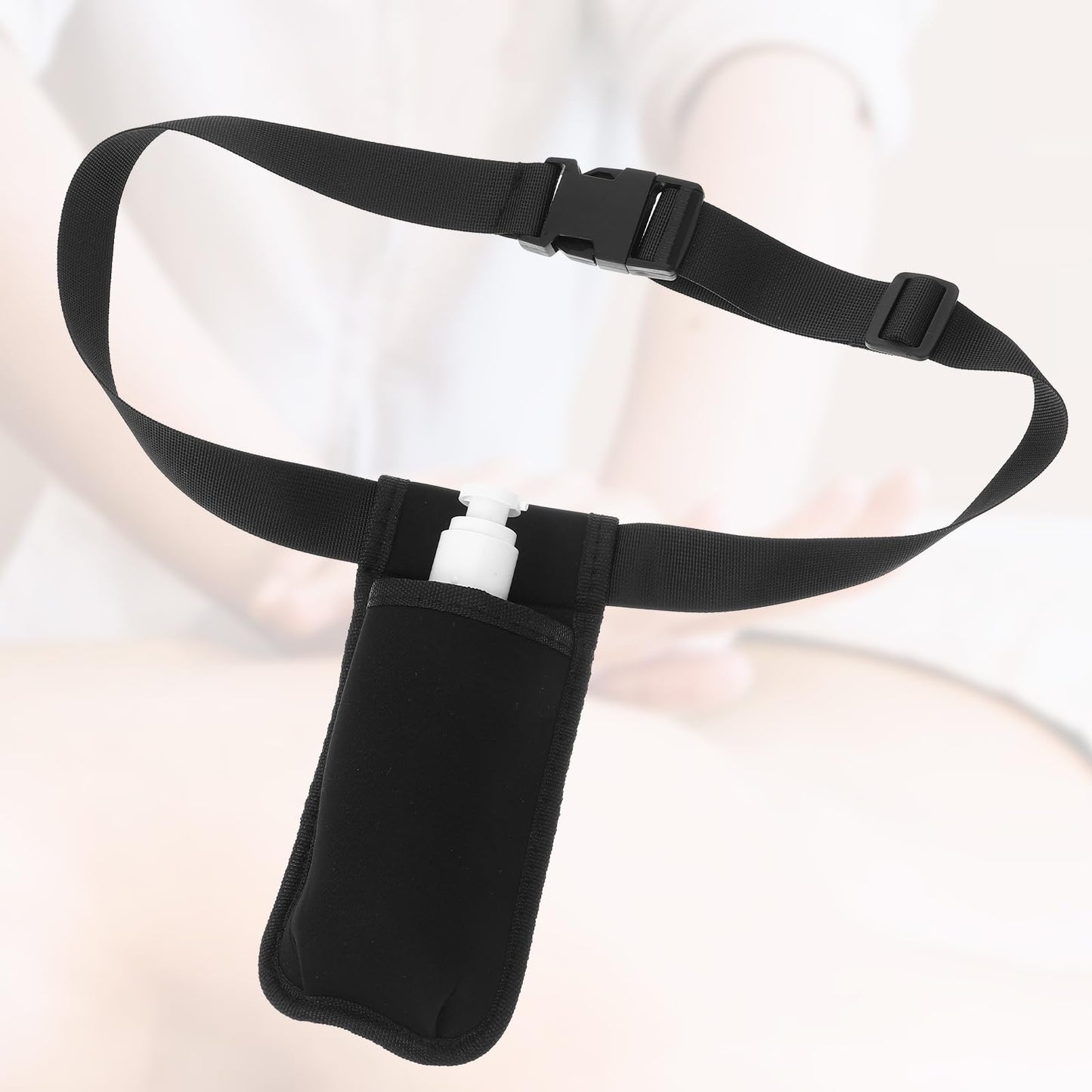 YBEATY Massage Bottle Bag – Professional Waist Oil Case, Adjustable & Durable