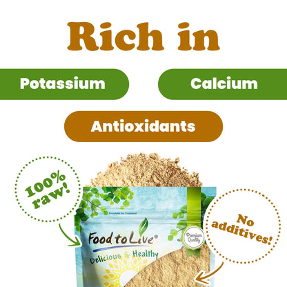 Yellow Maca Powder - Raw Ground Maca Root, 1 lb | Vegan, Kosher, Keto, Non-Gelatinized