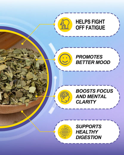 Yerba Mate Capsules 75mg – Natural Energy & Focus (60 Servings)