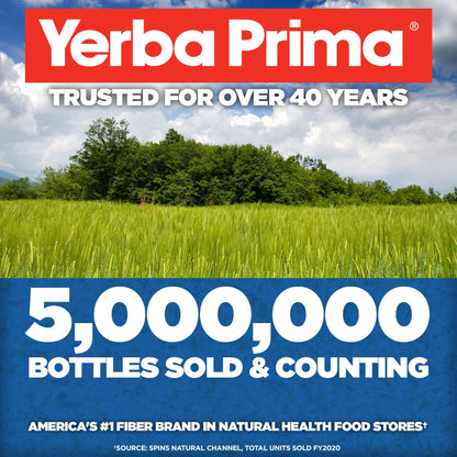 Yerba Prima Psyllium Husk Powder 12 oz (Pack of 2) – Natural Fiber Supplement