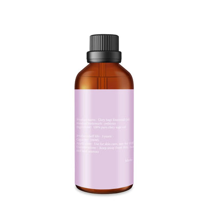 yethious Clary Sage Essential Oil – Diffuser, Aromatherapy, Skin & DIY Fragrance | Organic 3.38 Fl Oz
