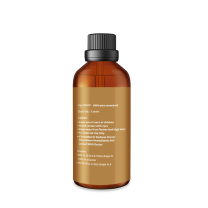 yethious Coconut Oil for Skin 100ML - Diffuser, Soap & Hair Care