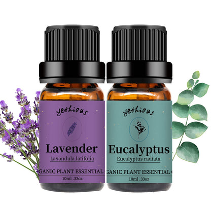 yethious Lavender Eucalyptus Essential Oil – Organic Pure Plant Lavender Oil for Diffuser, Skin & Hair Care