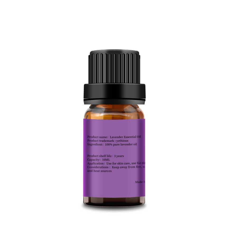 Yethious Lavender Essential Oil for Diffuser & Aromatherapy | Pure Organic Lavender Oil