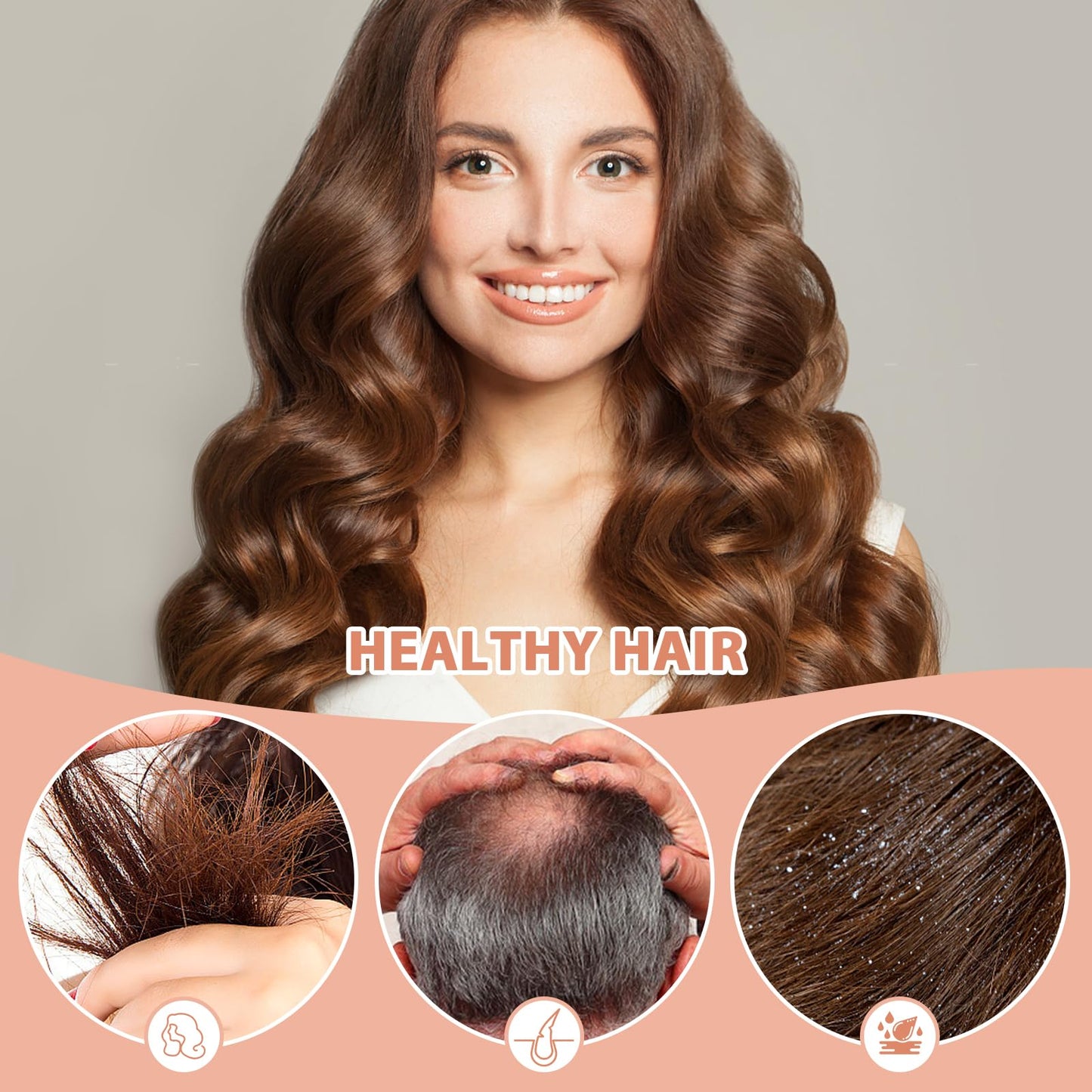 YEXIAOBOY Castor Oil Hair Wrap – Reusable Oil-Proof Hair Treatment Kit