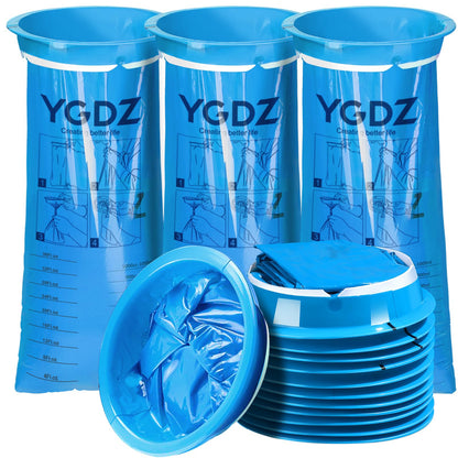 YGDZ Vomit Bags Disposable – 15 Pack, 1000ml, Leak-Resistant Emesis Bags for Travel & Nausea