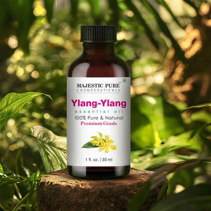Majestic Pure Ylang Ylang Essential Oil - 100% Pure & Natural, 1 Oz