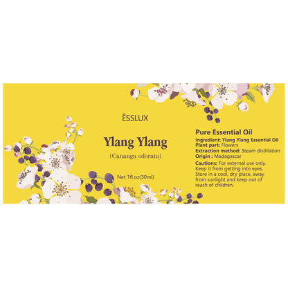 Ylang Ylang Essential Oil - ESSLUX Premium Grade, 30 ml
