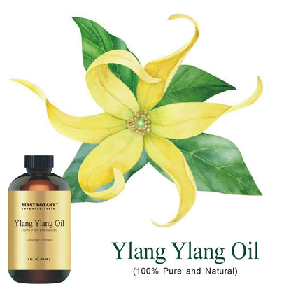 First Botany Ylang Ylang Essential Oil – 100% Pure, 1 fl oz | Aromatherapy, Massage & Household Use