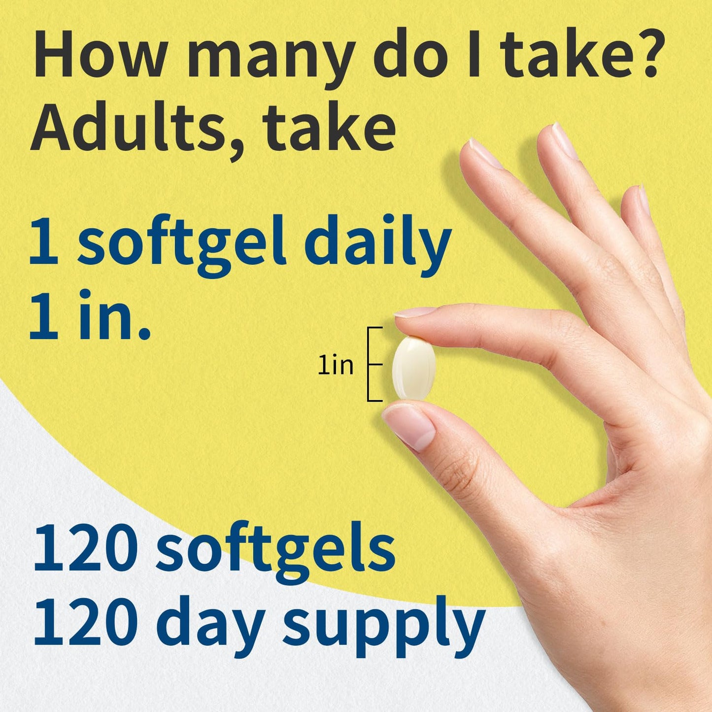 YMINGKJ Vitamin D3 K2 5000 IU 120 Softgels with Magnesium – Bone Health & Immune Support