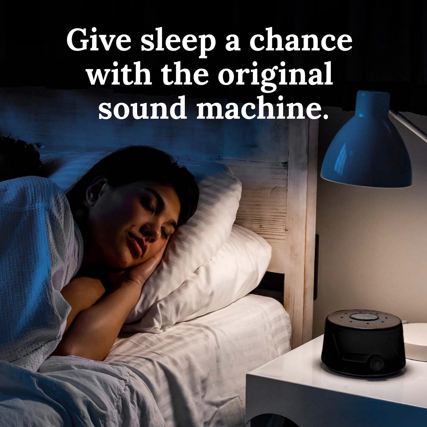 YOGASLEEP Dohm Classic Black – Original White Noise Machine for Sleep, Focus & Travel