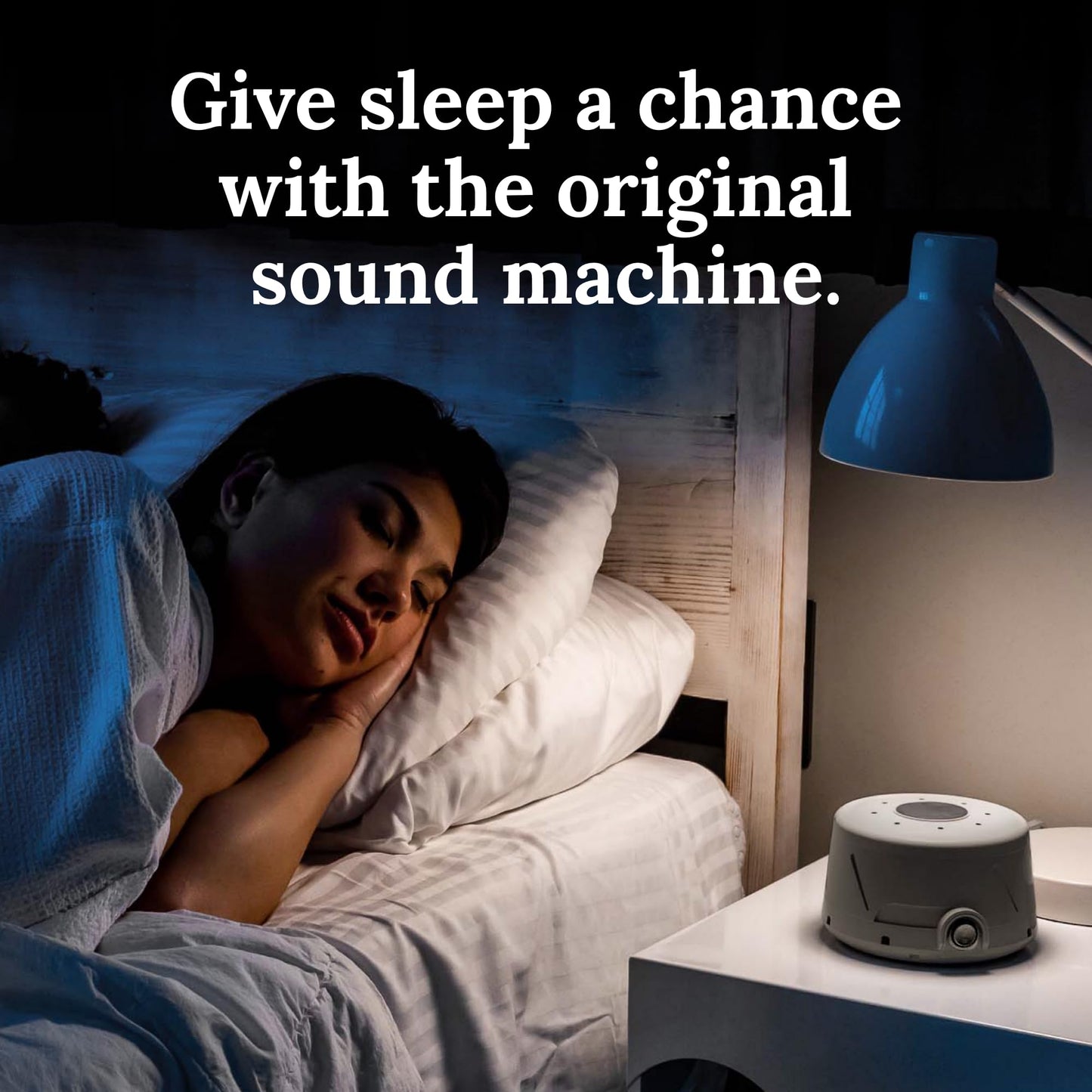 Yogasleep Dohm Classic Gray — Original White Noise Machine for Sleep, Travel & Focus