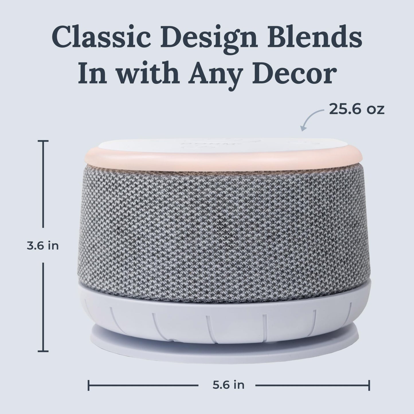 Yogasleep Dohm Nova White Noise Sound Machine – Night Light, 10 Fan Speeds, Pink Noise, Office Privacy