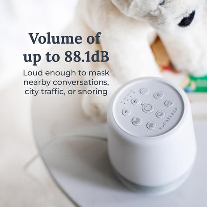 Yogasleep Duet White Noise Machine & Night Light – 30 Sounds, Bluetooth Speaker