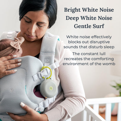 Yogasleep Hushh Portable White Noise Machine for Baby — 3 Soothing Sounds, Compact & USB-Rechargeable