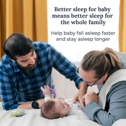 Yogasleep Hushh Portable White Noise Machine for Baby — 3 Soothing Sounds, Compact & USB-Rechargeable