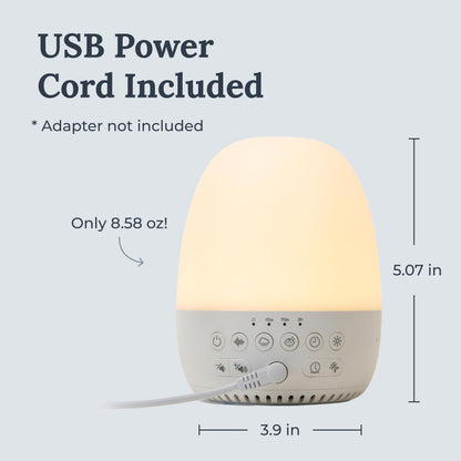 YOGASLEEP Light to Rise White Noise Machine & Sleep Trainer with Night Light – Baby & Toddler