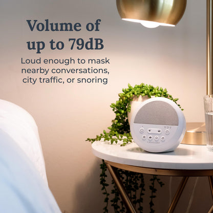 Yogasleep Nod White Noise Sound Machine — Night Light, 20 Sounds, Sleep Timer