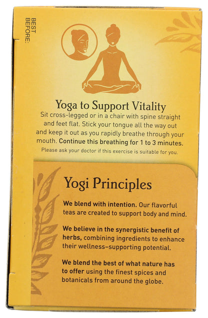 Yogi Tea Organic Sweet Clementine Stress Support – 16 Count