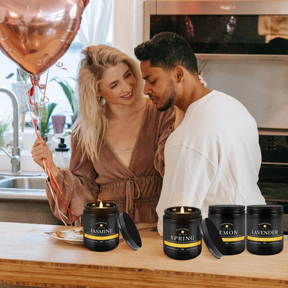 YOROXRG 9-Pack Candles for Home – Aromatherapy Gift Set for Men | 63 oz, 450 Hours
