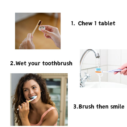 YouClean Refill Pack - 365 Toothpaste Tablets (Nano Hydroxyapatite, Fluoride Free)