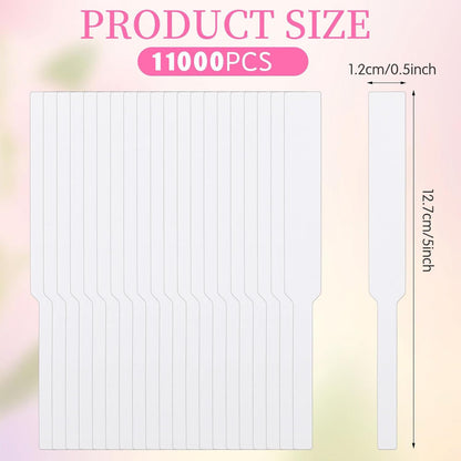 Youdaju 1000 Pcs Perfume Test Strips – White Fragrance Paper Strips for Scent Testing