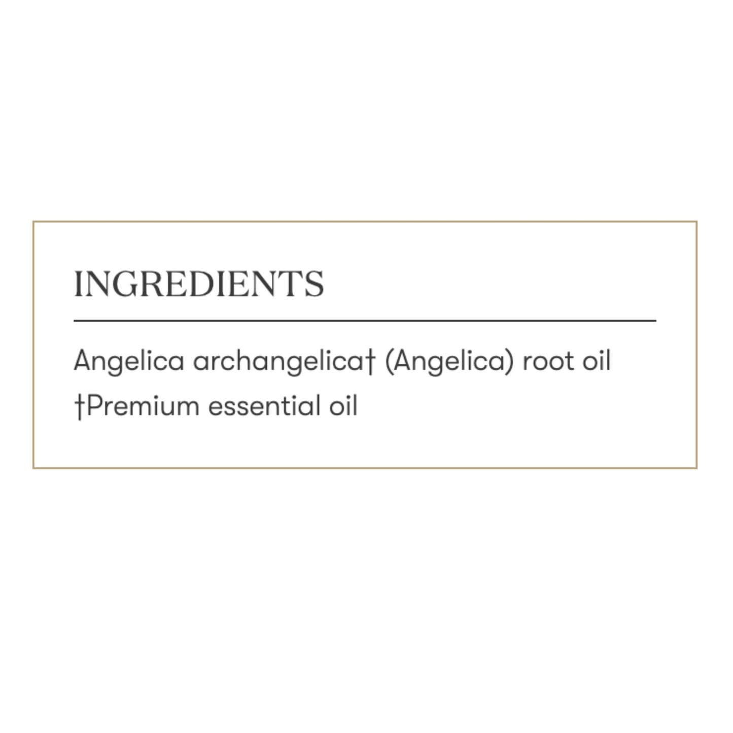 Young Living Angelica Premium Essential Oil – Calming Aromatic Diffuser Blend (5ml)