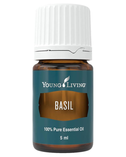 Young Living Basil Essential Oil 5ml | Aromatherapy & Botanical Wellness