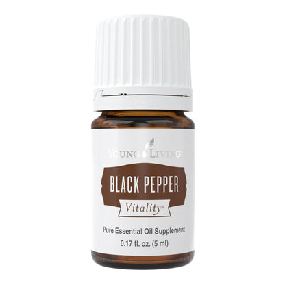 Young Living Black Pepper Vitality 5ml – Bold Flavor, Antioxidant Benefits, and Digestive Wellness for Cooking